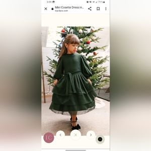 Ivy & City co coestte mini girls dress.